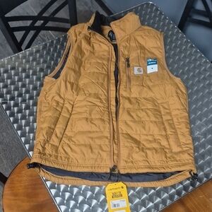 Carhartt Tan Quilted Vest